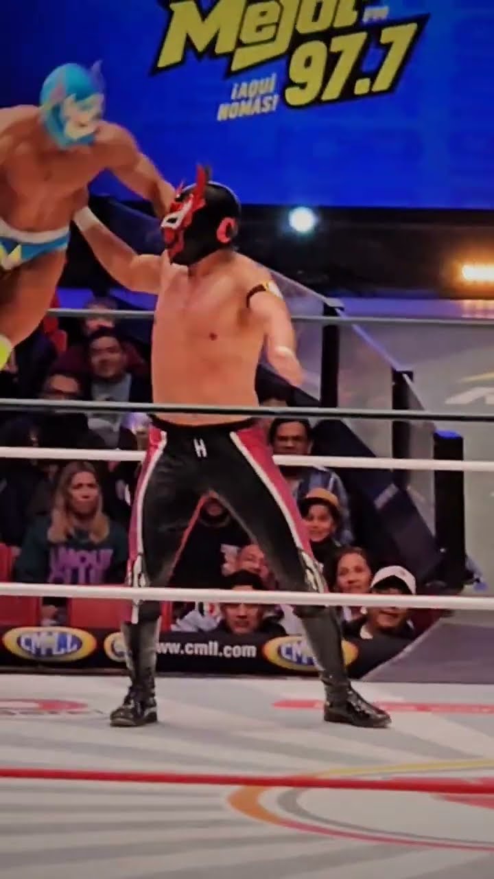 Triunfo de Legendario y Astral ante Alom y Hunter en la 1 lucha del viernes de Arena México